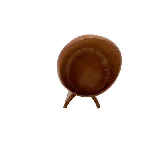 Antique Handcarved Bamboo Chinese Brush Pot - Picture 4 of 8